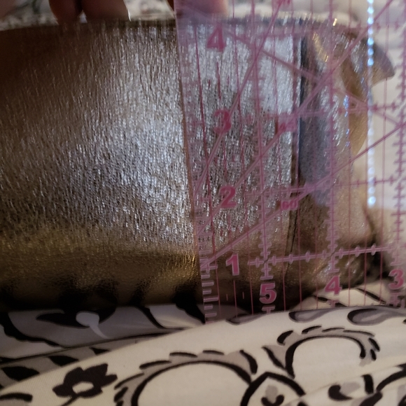 Metallic Gold Michael Kors Large Satchel - Picture 12 of 12